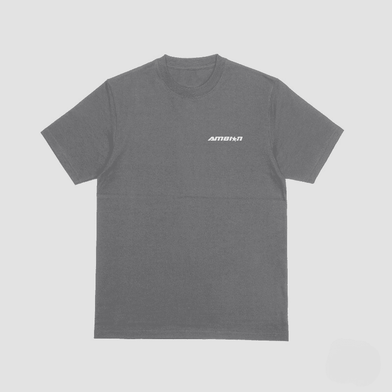 minimalist  Sleek pastel grey shirt perfect for summer, offering versatility for all occasions at an affordable price
